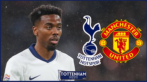 Tottenham and Manchester United are both interested in midfielder Angel Gomes [Credit: Imago].
