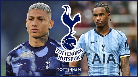 Tottenham forwards Richarlison and Wilson Odobert [Credit: Imago]