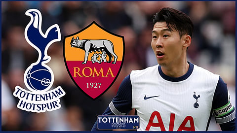 Son Heung-min could miss out for Tottenham against Roma.