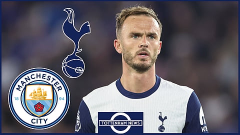 James Maddison starts for Tottenham against Manchester City [Credit: imago]