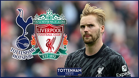 Tottenham could look to sign Liverpool goalkeeper Caoimhín Kelleher in January [Credit: Imago]