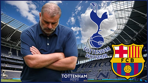 Ange Postecoglou could lose out on a Tottenham transfer target to Barcelona [Credit: Imago]