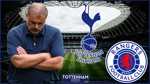 Ange Postecoglou could be sacked at Tottenham if he fails to beat Rangers [Credit: Imago]