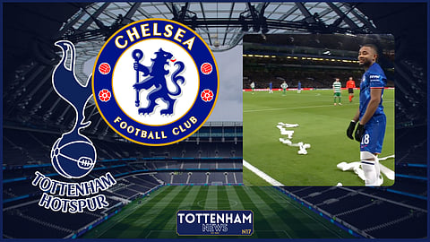 Tottenham incident was repeated at Chelsea and Stamford Bridge [Credit: TNT Sports]