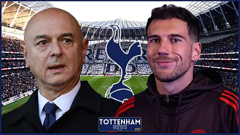 Levy dodges Goretzka bullet at Tottenham [Credit - Imago/@leon_goretzka on Instagram]