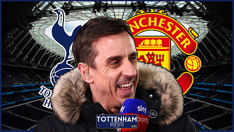 Gary Neville was in hysterics at one Tottenham player