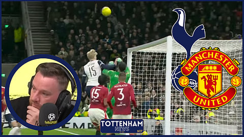 Jamie O'Hara believes Tottenham got 'lucky' in the win over Man United (Credit: Sky Sports/talkSPORT)