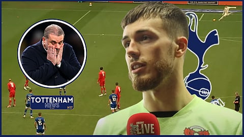 Tottenham loanee Josh Keeley [Credit - Leyton Orient Football Club & Sky Sports Football on YouTube]