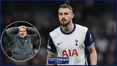 Radu Dragusin's performance will not help under pressure Ange Postecoglou (credit: Imago)