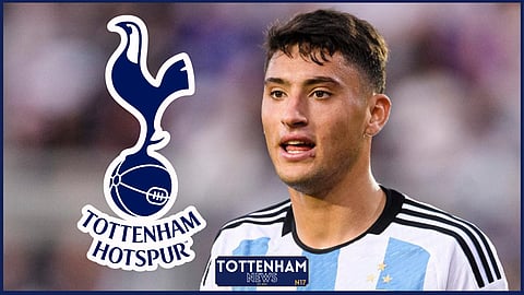 Tottenham striker Alejo Véliz 