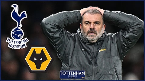 Tottenham manager Ange Postecoglou is under pressure [Credit: Imago]