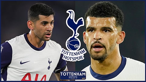 Tottenham teammates Cristian Romero and Dominic Solanke [Credit: Imago]