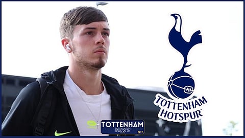 Tottenham goalkeeper Josh Keeley