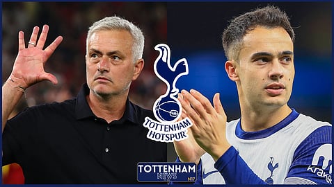 Tottenham defender Sergio Reguilón could reunite with José Mourinho [Credit: Imago]