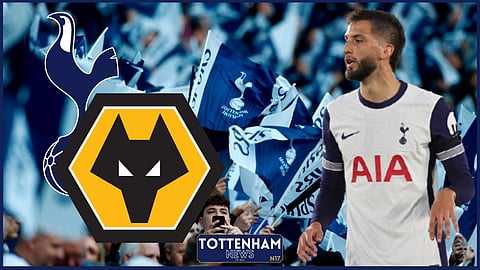 Rodrigo Bentancur picked up a late booking in Tottenham v Wolves (Credit: Imago)