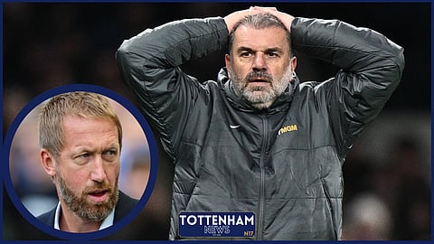 Graham Potter could be set to replace Ange Postecoglou at Tottenham (Credit: Imago)