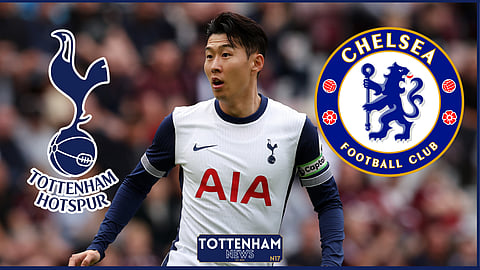 Son Heung-min had a mixed afternoon in Tottenham v Chelsea [Credit: Imago]