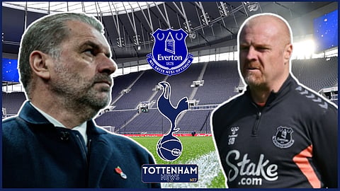 Sean Dyche emerges as shock contender for Ange Postecoglou replacement at Tottenham. Credit: Imago