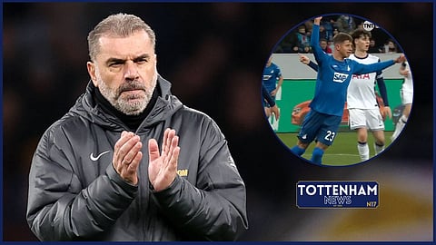 Tottenham were caught in VAR controversy v Hoffenheim [Credit: TNT Sports]