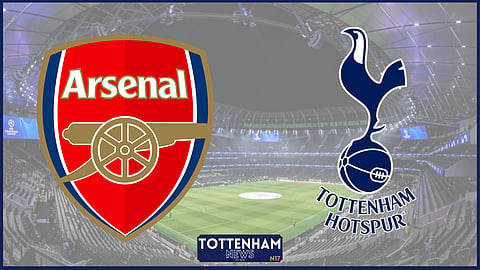 Tottenham face Arsenal in the Premier League. (Credit: Imago)