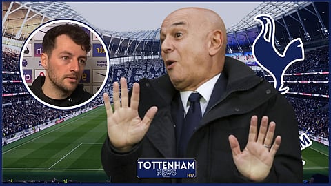 Daniel Levy to avoid Tottenham embarrassment. (Credit - Imago/TNT Sports on YouTube)
