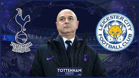 Tottenham fans voiced their displeasure at Daniel Levy v Leicester City