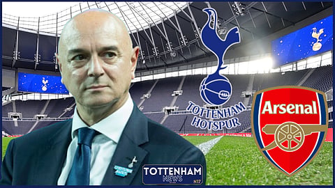 Tottenham supporters call out Daniel Levy after Arsenal transfer update [Credit: Imago]