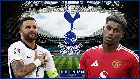 Kyle Walker news could impact Tottenham signing Marcus Rashford [Credit: Imago]