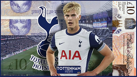 Tottenham slap new price tag on Lucas Bergvall. (Credit - Imago)