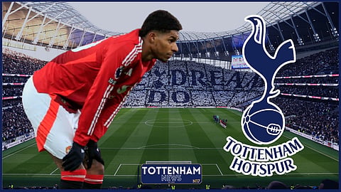 Tottenham enter race to sign Marcus Rashford. (Credit - Imago)