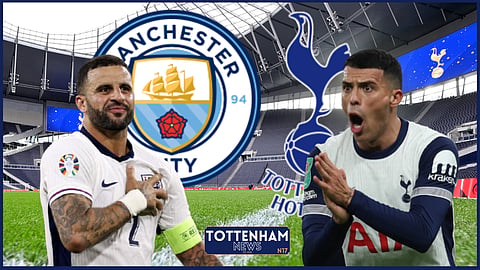 Pedro Porro could leave Tottenham for Manchester City after Kyle Walker news [Credit: Imago]