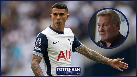 Pedro Porro was criticised for not scoring as Tottenham faced Hoffenheim (Credit: Imago/TNT Sports)