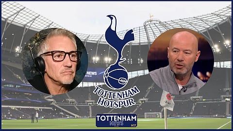 Alan Shearer and Gary Lineker give their Spurs verdict (Credit: Imago)