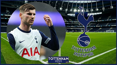 Timo Werner's time at Tottenham could be up. (Credit: Imago)
