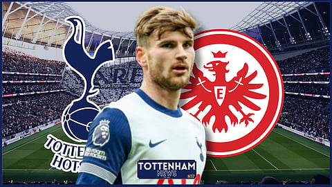 Tottenham ace Timo Werner is being linked with Eintracht Frankfurt. (Credit - Imago)