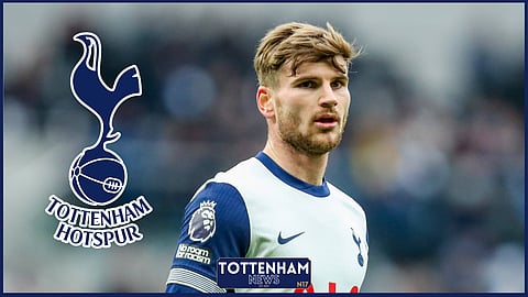 Tottenham attacker Timo Werner (Credit: Imago).