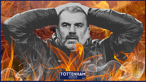 Ange Postecoglou is under pressure at Tottenham. (Credit: Imago)