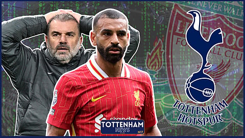Ange Postecoglou has lost his mind ahead of Tottenham v Liverpool. (Credit: Imago)