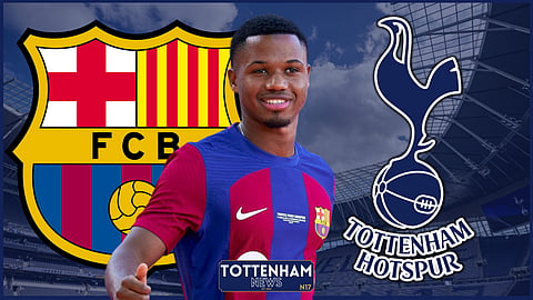 Tottenham want Ansu Fati from Barcelona.