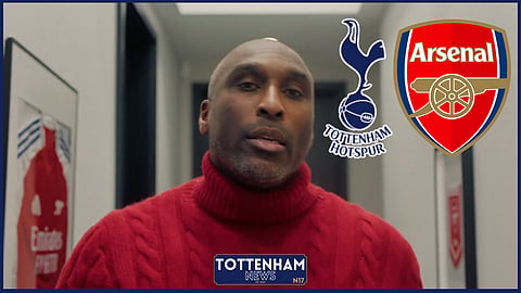 Sol Campbell has angered Tottenham fans by appearing in a recent advert [Credit: Made by Google on X]