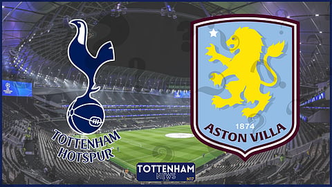 Tottenham and Aston Villa both play in the Premier League. (Credit: Imago)
