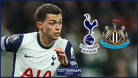 Tottenham ace Brennan Johnson is expected to be dropped against Newcastle [Credit: Imago]