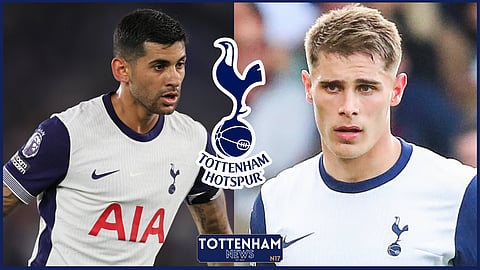 Tottenham defenders Cristian Romero and Micky van de Ven [Credit: Imago]