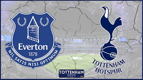 Tottenham suffered defeat to Everton at Goodison Park