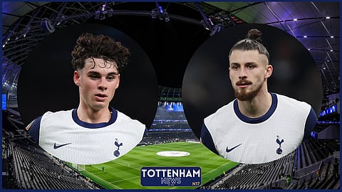 Archie Gray and Radu Dragusin have played together in the Tottenham defence