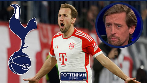Peter Crouch compared one Tottenham star to Harry Kane (Credit: TNT Sports)