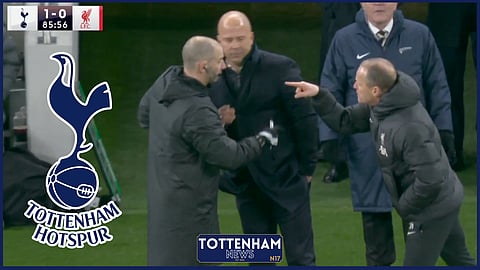Sipke Hulshoff should have been sent off v Tottenham [Credit: Sky Sports Football]