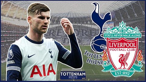 Timo Werner could be axed for Tottenham v Liverpool. (Credit: Imago)