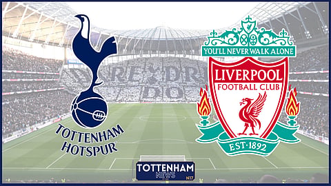 Tottenham host Liverpool in the EFL Cup. (Credit: Imago)