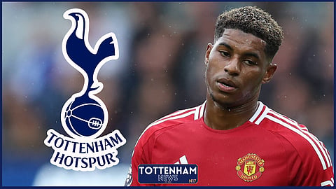 Tottenham forward Marcus Rashford [Credit: Imago]